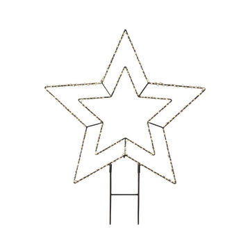 Lighting decoration Lumineo Metal 220 V 58 x 55 cm Stake Star