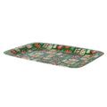 Tray Lifetime Green Printed Christmas 41 x 2,2 x 29 cm